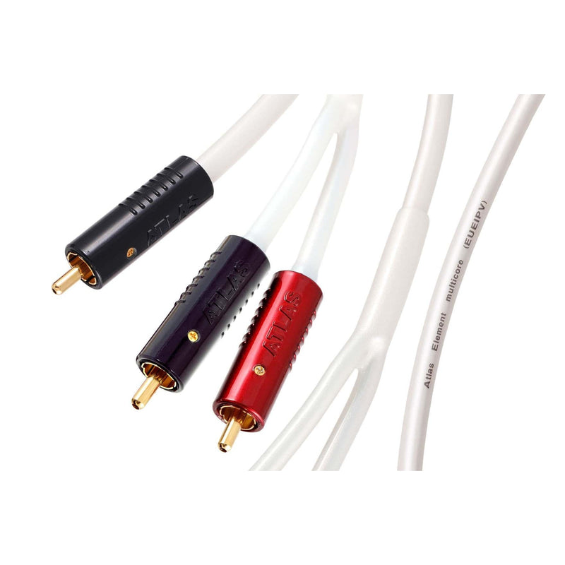 Atlas Element Achromatic RCA 1:2 Subwoofer Cable at Groove Central